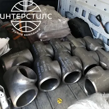 Стальной тройник равнопроходной 76 мм 10 мм 09Г2С ГОСТ 17376-2001 купить в Липецке
